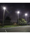500W LED projektør med Samsung chip - 135lm/W, IP65, sort, udendørs, 67500lm
