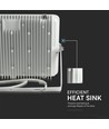 200W LED projektør - Samsung LED chip, IP65, 16500lm, udendørs