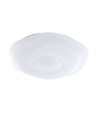 40W LED Designer Dome loftslampe - 4000lm, 3-i-1 CCT, dæmpbar, inkl. fjernbetjening, blomstermønster