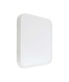 18W LED Dome - Lyse, Samsung Chip, 4000K, Kvadratisk, Hvid Ramme, IP44.