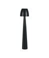 3W oppladbar bordlampe - LED, 80x370mm, 3i1, dæmpbar, sort