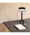 3W LED genopladelig bordlampe, sort - Ø13cm, 3-trin dæmpbar, 3-i-1 CCT, inkl. USB-C kabel