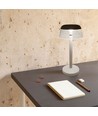 3W genopladelig LED bordlampe - Ø13cm, 3-trin dæmpbar, CCT, hvid, inkl. USB-kabel