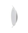 24W Ø17cm indbygningspanel med Samsung chip - 110lm/W, 4000K, kold hvid, rund, bagbelyst