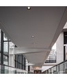 12W Ø8,6cm Blændfri CCT Downlight RA90 - Hul: Ø7,5 cm, Ydre mål: Ø8,6 cm, 3 lyskulører, sort front, Honeycomb