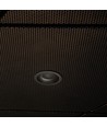 18W Ø10,6cm Blændfri CCT Downlight RA90 - Hul: Ø95mm, Ydre mål: Ø10,6 cm, 3 lyskulører, sort front, Honeycomb