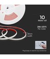 286 LED Strip Lys 12,5W/m - 6500K, 10m/Rulle, 220V, IP65