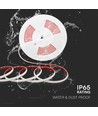 286 LED Strip Lys 12,5W/m - 6500K, 10m/Rulle, 220V, IP65