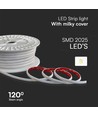 286 LED stribelys 12.5W/m - 3000K, 50m/rulle, 220V, IP65