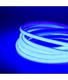 5 m. vandtæt Blå Neon COB strip - 230V, IP67, 288 LED, 11,5W/m, kan klippes for hver 10cm