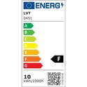 Outlet: E27 - 1W LED pære, 60lm, 360 grader, ST14 - 10 stk.