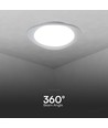 40W LED designer loftslampe med fjernbetjening - 4000lm, dæmpbar, CCT, phantom cover, Ø50cm