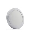 18W Dæmpbar LED loftslampe - Ø22,5cm, Højde: 3,9cm, Hvid kant