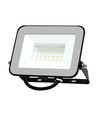 30W LED projektør med Samsung LED chip - 80lm/W, IP65, sort, 4000K, udendørs/indendørs