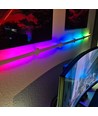 6 stk. Hexa-Light RGBIC komplet sæt - Vægmonteret, Bluetooth app, USB