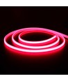 5m 11,5W/m Rød Neon COB strip - 230V, IP67 vandtæt, 288 LED, kan klippes for hver 10cm