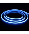 5m 11,5W/m Lyseblå Neon COB strip - 230V, IP67, 288 LED, Kan klippes for hver 10cm