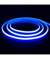 5m 11,5W/m Blå Neon COB strip - 230V, IP67, 288 LED, Kan klippes for hver 10cm