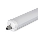 V-Tac vandtæt 36W komplet LED armatur - 120 cm, 120lm/W, gennemfortrådet, IP65, 230V