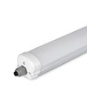 120cm 36W vandtæt komplet LED armatur, gennemfortrådet - 4320lm, 120lm/W, IP65