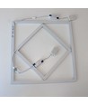 Hexagon Diamant 60x60 LED Panel, 60W - 100lm/W, Hvid kant