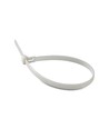 Kabelbinder 10 cm, 100 stk - Strips, Bredde 2,5 mm hvid