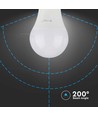 E27 10,5W LED pærer - A60, Plast