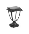 2W LED solcelle havelampe med sensor - Sort, IP65, CCT, aluminium, til udendørs brug