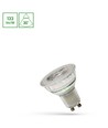 LED GU10 7,5W - 230V, 30°, Neutral Hvid, Glas m/ Linse, Spectrum Premium