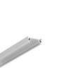 2m aluprofil SURFACE10 BC/UX - Anodiseret, påbygning, LED skinne