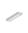 2m aluprofil SURFACE14 EE7F/TY - Ubehandlet aluminium, påbygning, LED skinne