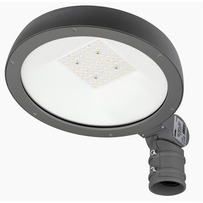 70W LED gadelampe m. justerbar beslag - Ø60mm, IP65, IK08, 120lm/w - Dæmpbar : Ikke dæmpbar, Kulør : Neutral