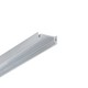 2m aluprofil SURFACE14.V2 EE7F/Y - Ubehandlet aluminium, påbygning, LED skinne