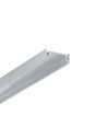 2m aluprofil SURFACE14.V2 EE7F/Y - Ubehandlet aluminium, påbygning, LED skinne