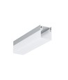 2m aluprofil SURFACE14.V2 EE7F/Y - Anodiseret, påbygning, LED skinne