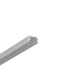 1m aluprofil UNI12 BCD/U - Anodiseret, påbygning, LED skinne