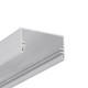 1m aluprofil LOWI C10 - Ubehandlet aluminium, påbygning, LED skinne
