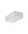 1m aluprofil LOWI C10 - Ubehandlet aluminium, påbygning, LED skinne