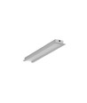 2m aluprofil BEGTIN12 J/S - Anodiseret, indbygget, LED skinne