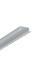 2m aluprofil GROOVE14.V2 BC3/Y - Anodiseret, indbygget, LED skinne
