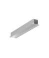 2m aluprofil SMART-IN10 AC2/Z - Anodiseret, indbygget, LED skinne