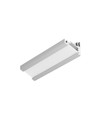 1m aluprofil CORNER10 BC/UX - Anodiseret, hjørne, LED skinne