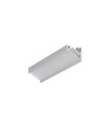 2m aluprofil CORNER12.V2 EF/U - Anodiseret, hjørne, LED skinne