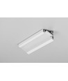 1m aluprofil CORNER14 EE7F/TY - Hvid lakeret, hjørne, LED skinne