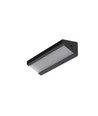 2m aluprofil CORNER14 EE7F/TY - Sort anodiseret, hjørne, LED skinne