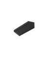 2m aluprofil CORNER16.V2 AC-6/TY - Sort anodiseret, hjørne, LED skinne