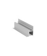 2m aluprofil FRAME14 BC/Q - Anodiseret, indspartling, LED skinne