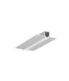 2m aluprofil HIDE10 C4 - Anodiseret, indspartling, LED skinne