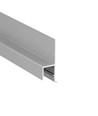 2m aluprofil OMNI10 AC2 - Anodiseret, indspartling, LED skinne