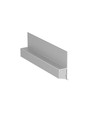 2m aluprofil OMNI10 AC2 - Anodiseret, indspartling, LED skinne